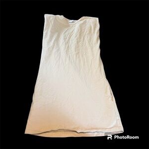 Cream colored Thanne tshirt dress